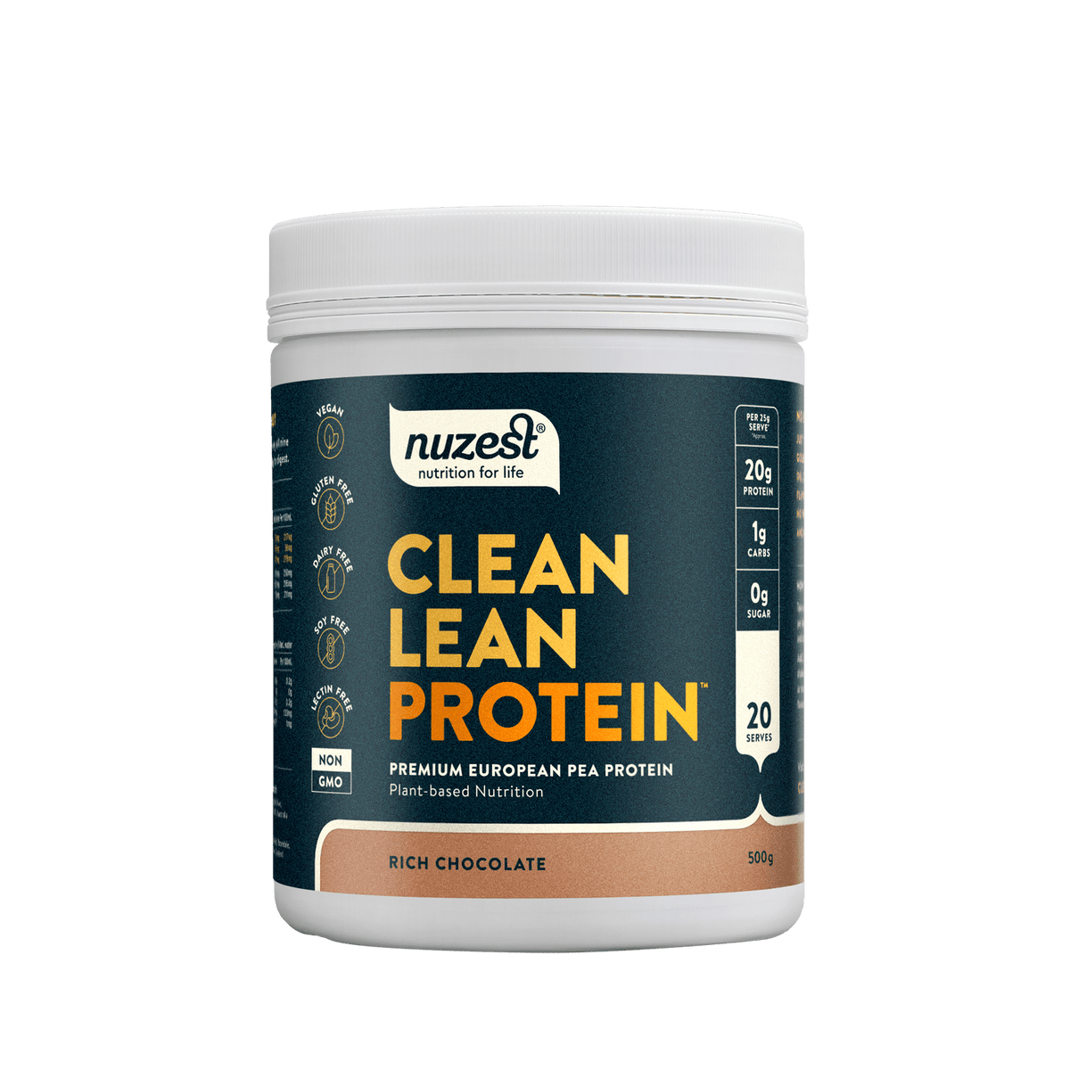 Nuzest Clean Lean Protein tub, Rich Chocolate