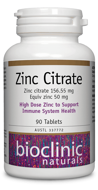 Bioclinic Naturals Zinc Citrate