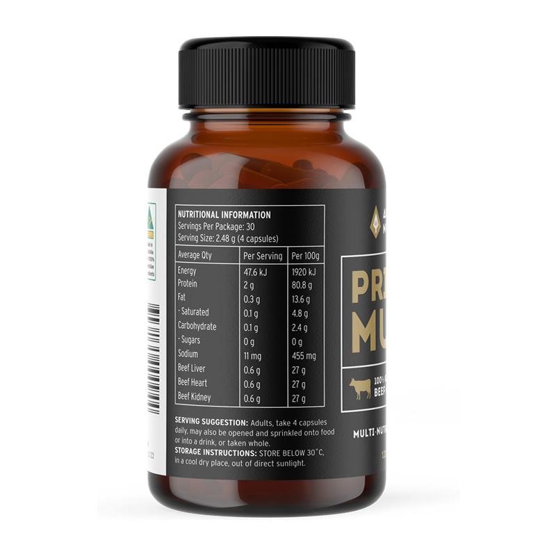 Ancestral Nutrition Primal Multi Beef Organ Capsules
