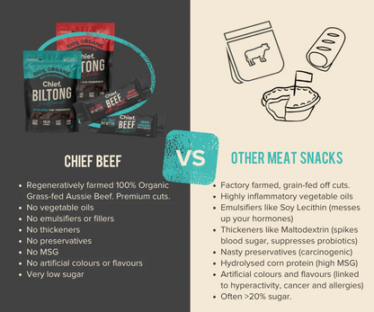 Chief's Chipotle & Lime Biltong (12 pack)