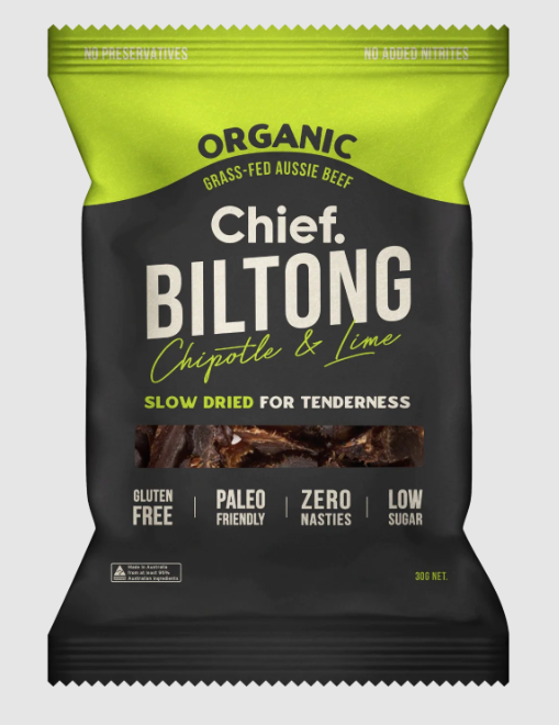 Chief's Chipotle & Lime Biltong (12 pack)