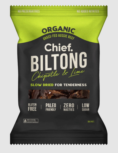 Chief's Chipotle & Lime Biltong (12 pack)