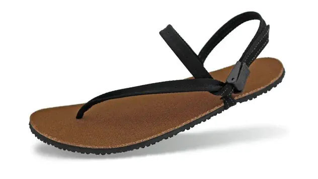 Earth Runners Lifestyle Grounding Sandals Black side view