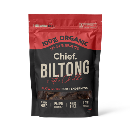 Chief Biltong Sampler (3 x 30g bags)
