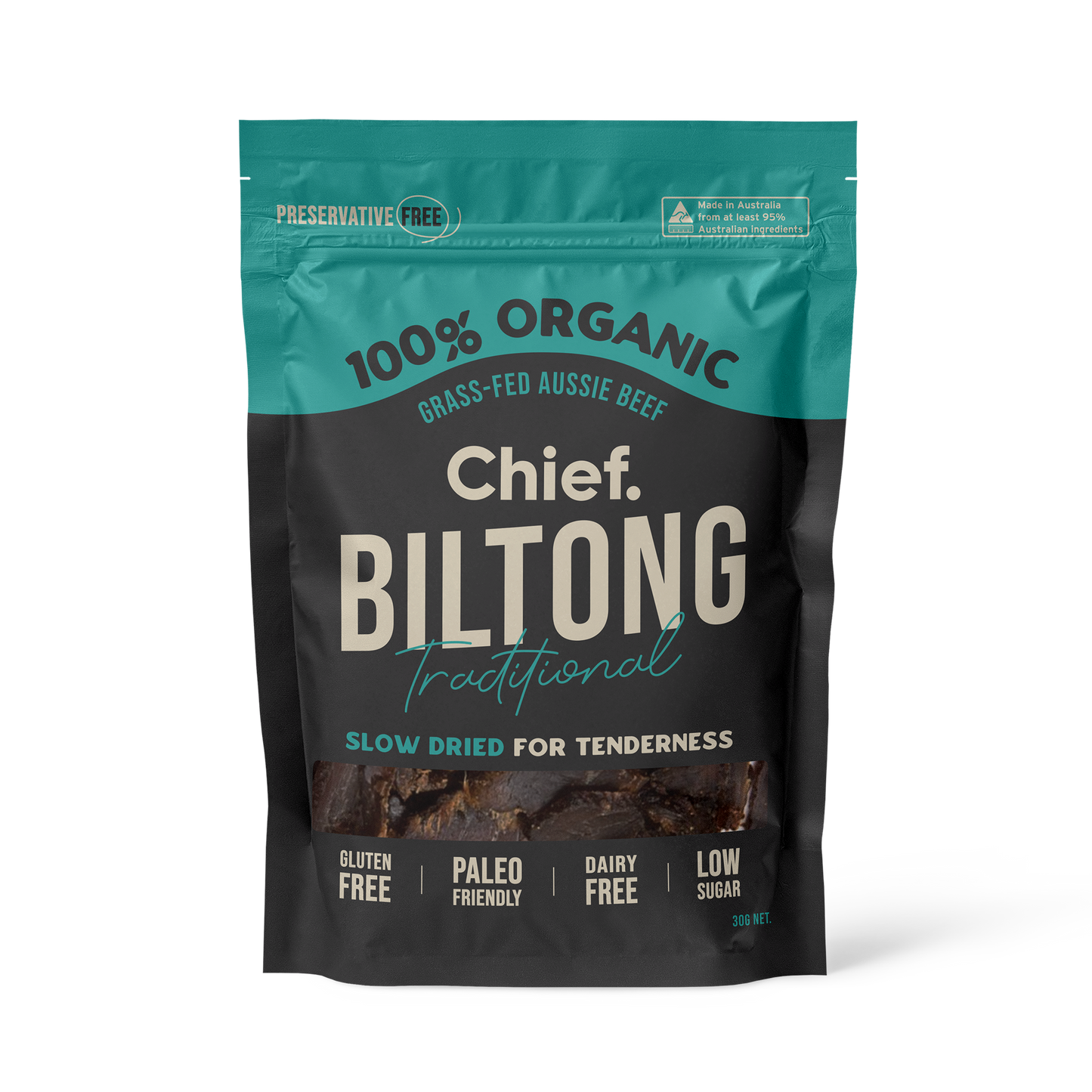 Chief Biltong Sampler (3 x 30g bags)
