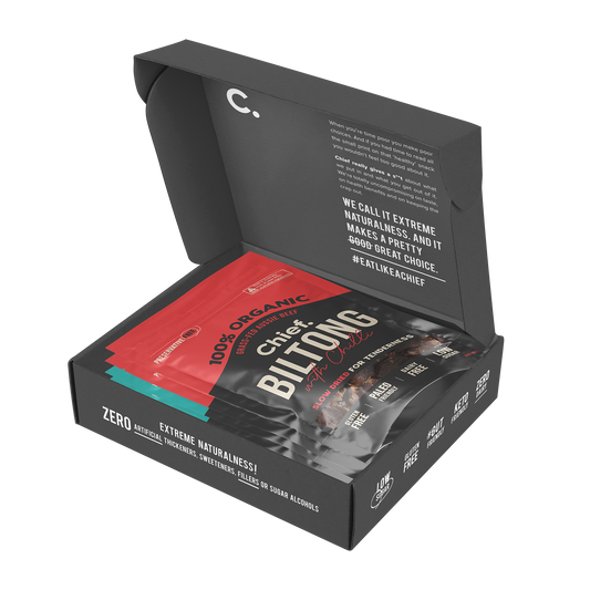Chief Biltong Sampler (3 x 30g bags)