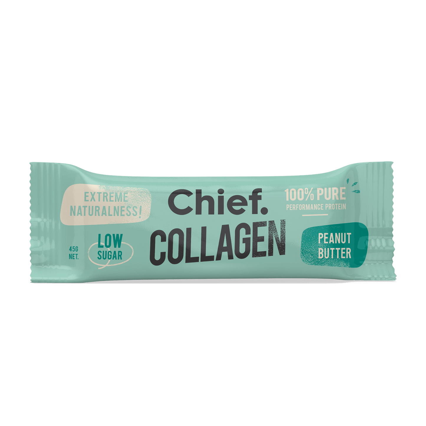 Chief Collagen Peanut Butter Bars (12 pack)
