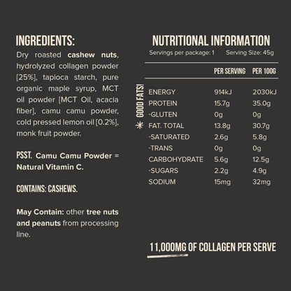 Chief Collagen Lemon Tart Bars (12 pack)
