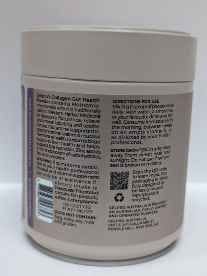 Gelatin Australia GelPro Collagen Gut Health Powder
