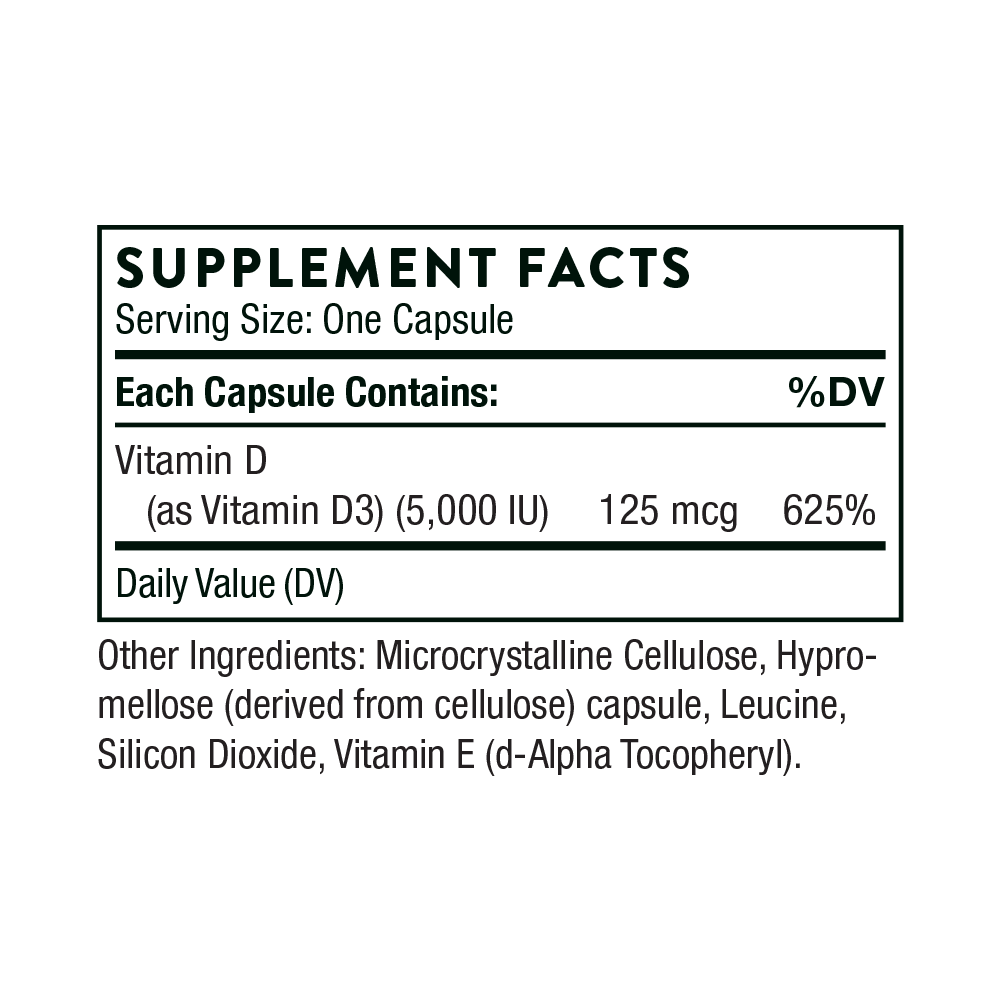 Thorne Vitamin D-5,000