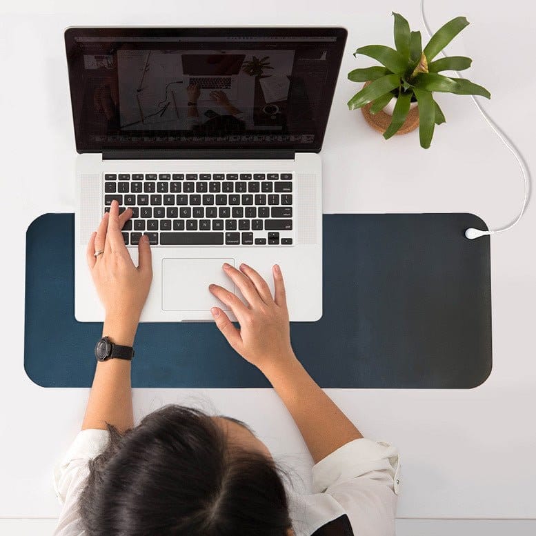 Earthing Universal Mat Kit on desk
