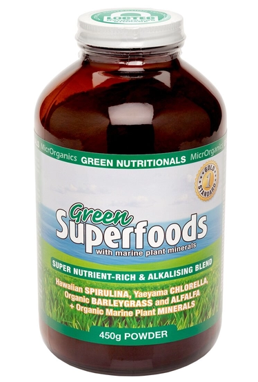 Green Nutritionals Organic Green Superfoods Powder