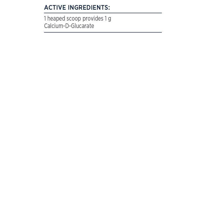Designs for Health Calcium-D-Glucarate