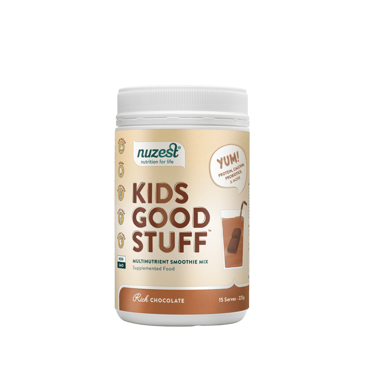 Nuzest Kids Good Stuff tub, Rich Chocolate