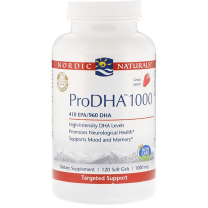 Nordic Naturals ProDHA Xtra (ProDHA 1000 Strawberry)