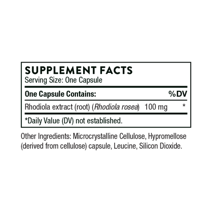 Thorne Rhodiola 60 Caps