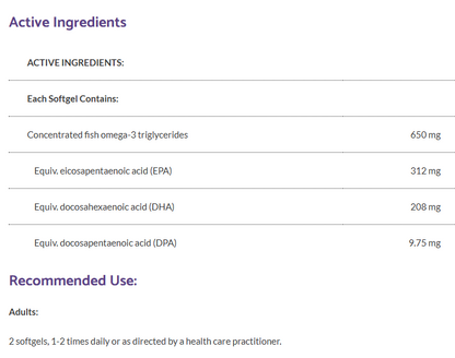 Bioclinic Opti EPA/DHA Plus SPM