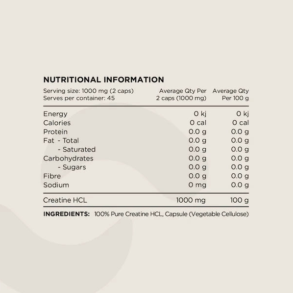 Switch Creatine Capsules HCL