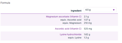 Bioclinic Naturals Vitamin C & Lysine