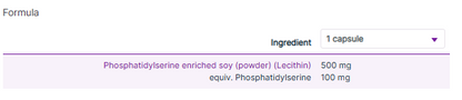 Orthoplex Phospholipid Complex