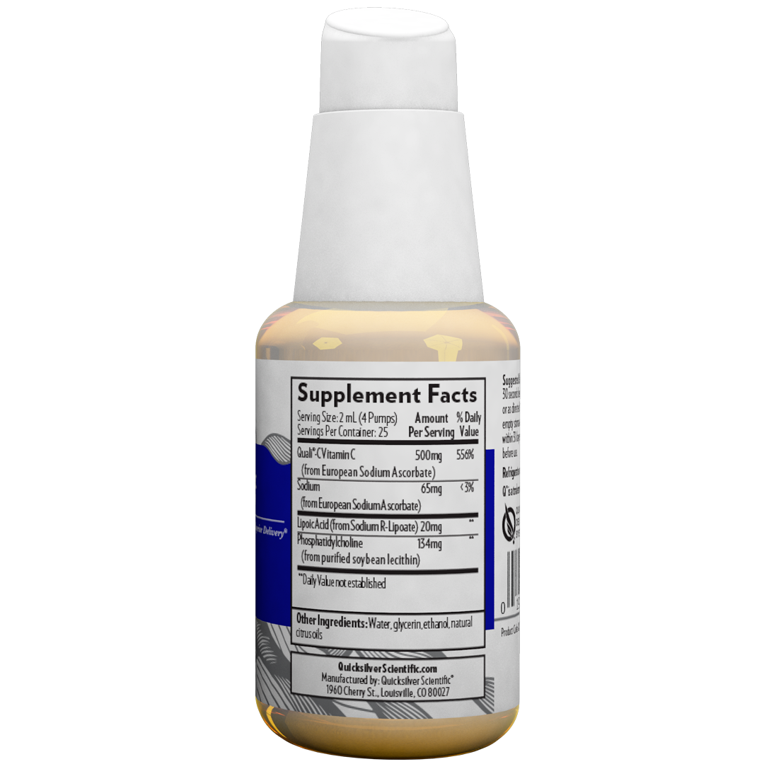 Quicksilver Scientific Liposomal Vitamin C with R-Lipoic Acid (COLD)