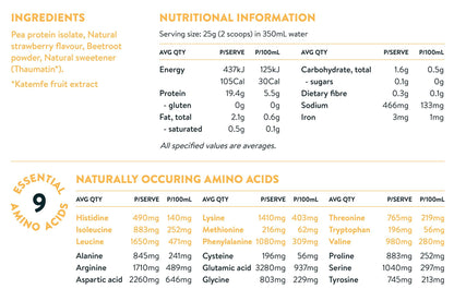 NuZest Clean Lean Protein Wild Strawberry