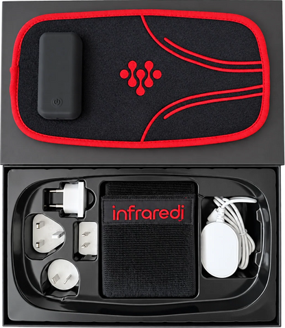 infraredi wrap with strap, battery and charging cable