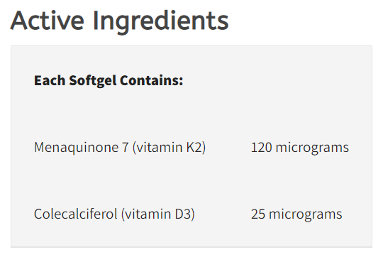 Bioclinic Naturals Opti D3 & K2 90