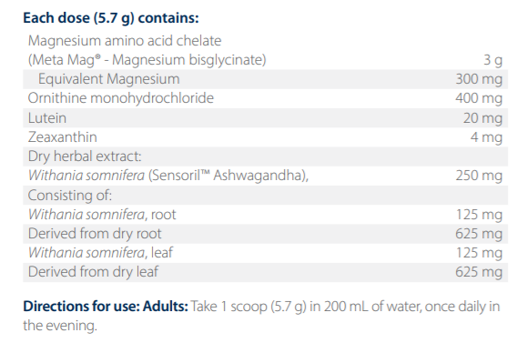 Metagenics SleepX Powder
