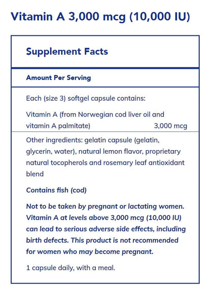 Pure Encapsulations Vitamin A