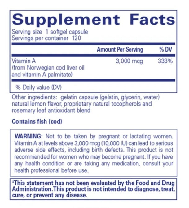 Pure Encapsulations Vitamin A